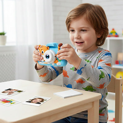 appareils photo enfant bleu