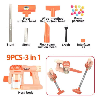 aspirateur enfant rose