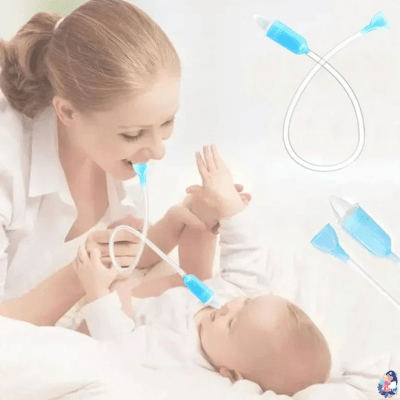 Aspirateur nasal pour nouveau - né NASOLUX™ - bebemam.com