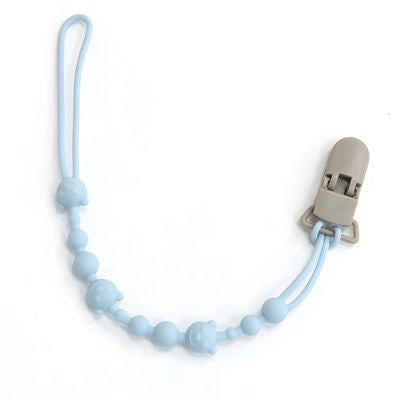 attache tetine bleu clairs