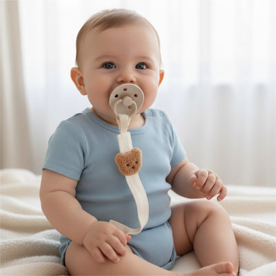 attache tetine decoration ourson 