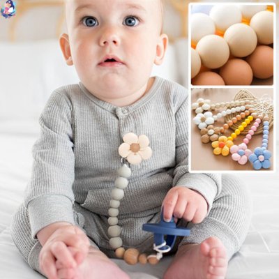 Attache tétine Fleur Baby Flower - bebemam.com
