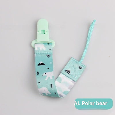 attache tetine ours polaire