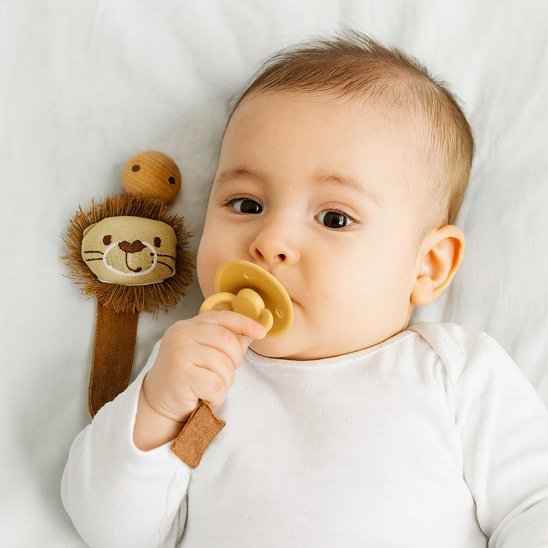 attache tetine prehension facile