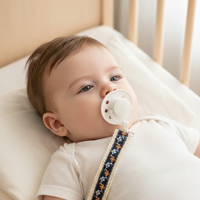 attache tetine tissu hypoalergenique