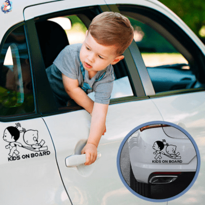 Autocollant bébé à bord STICKERS™ - bebemam.com