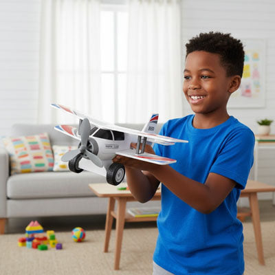avion jouet conception hybride ingenieuse
