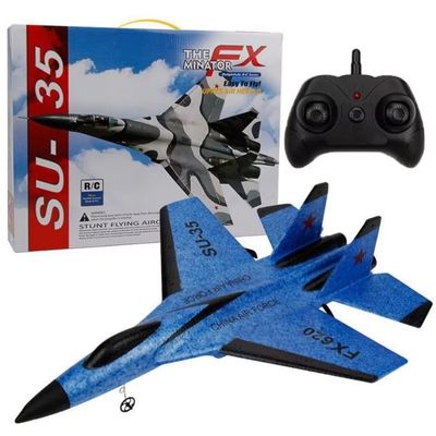 avion telecommande bleus
