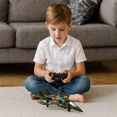 avion telecommande developpent la coordination