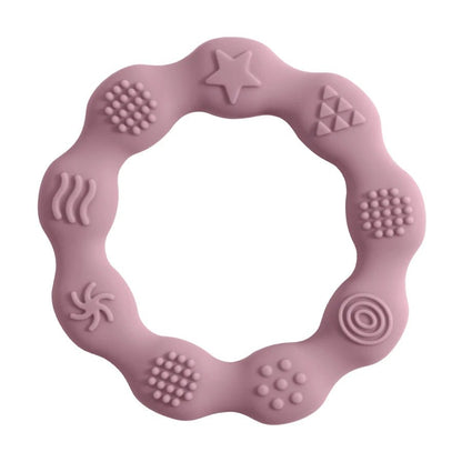 Baby Teether Health Care Molar Toy Tactile Cognition Food Grade Silicone Newborn Grip Teething Toys Baby Shower Gift BPA Free - bebemam.com