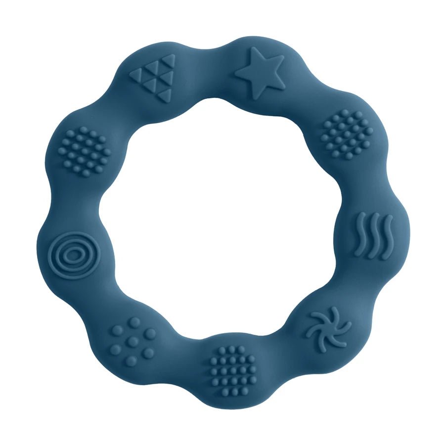 Baby Teether Health Care Molar Toy Tactile Cognition Food Grade Silicone Newborn Grip Teething Toys Baby Shower Gift BPA Free - bebemam.com