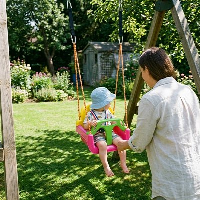 balancoire bebe ergonomique