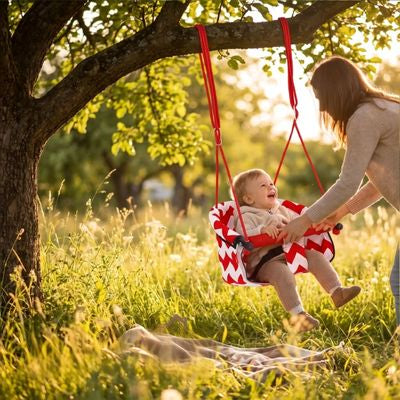 balancoire bebe jardin reglable