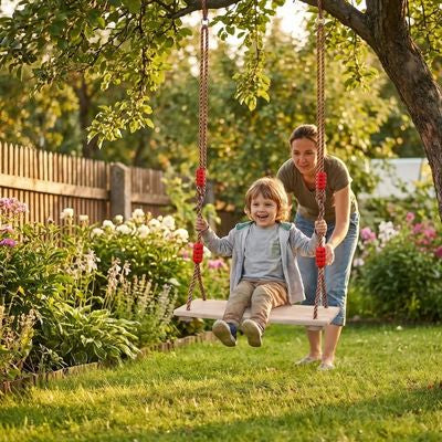 Balançoire pour enfants | Bois Sécurisée