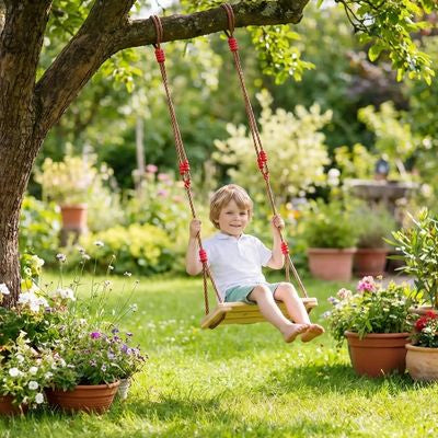 Balançoire pour enfants | Bois Sécurisée