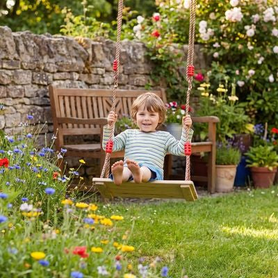 Balançoire pour enfants | Bois Sécurisée