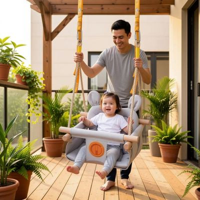 balancoire suspendue en tissu durable