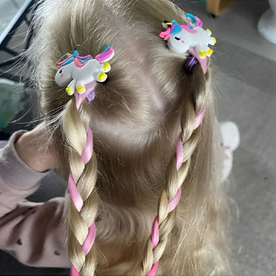 barrette cheveux coloree
