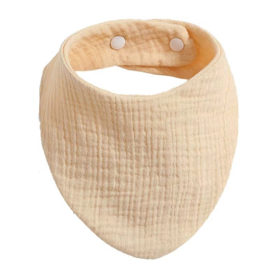 bavoir bandana beige