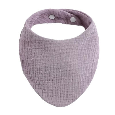 bavoir bandana violet