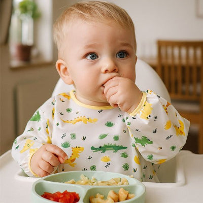 bavoir bebe impression motifs ludiques