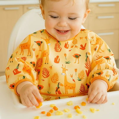 bavoir bebe manches longues integrales