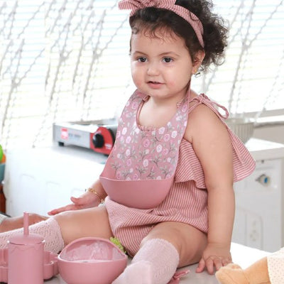 bavoir bebe materiau souple et impermeable