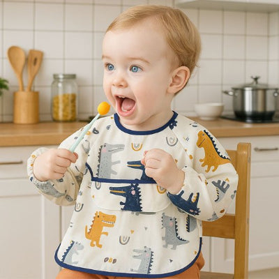 bavoir bebe motifs ludiques varies