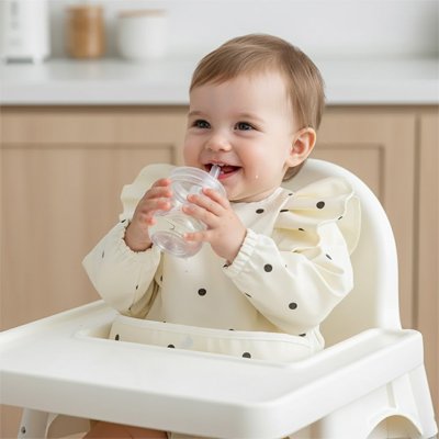 bavoir manche longue protection integrale     