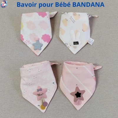 Bavoir pour bébé BANDANA™ - bebemam.com