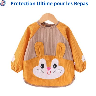 Bavoir pour bébé LAPIN - bebemam.com