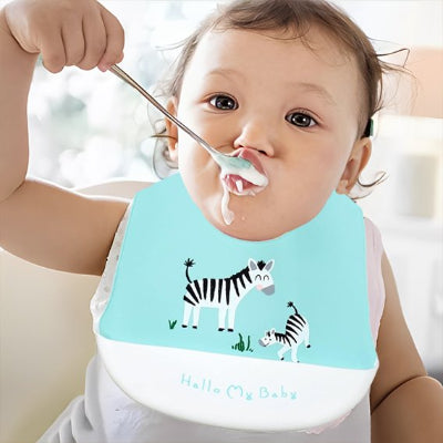 bavoir pour bebe stimule visuellement 