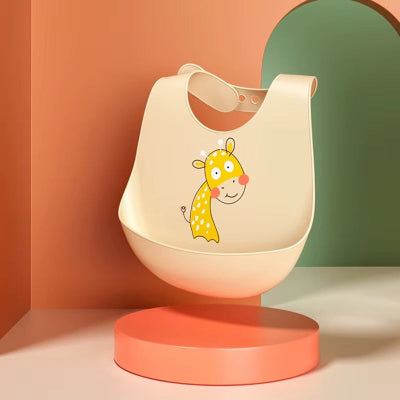 bavoir silicone girafe