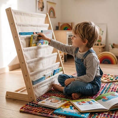 bibliotheque enfant naturel