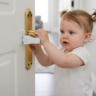 bloque porte bebe discret