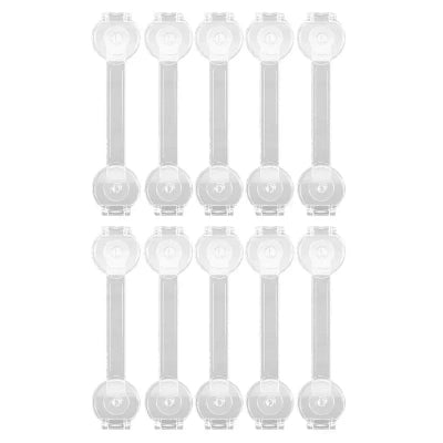 bloque porte pour bebe dix longs transparent