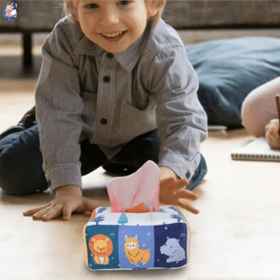 Boîte à Mouchoirs bébé CRINKLY™ - bebemam.com