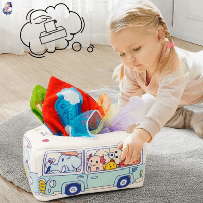 Boîte à Mouchoirs bébé CRINKLY™ - bebemam.com