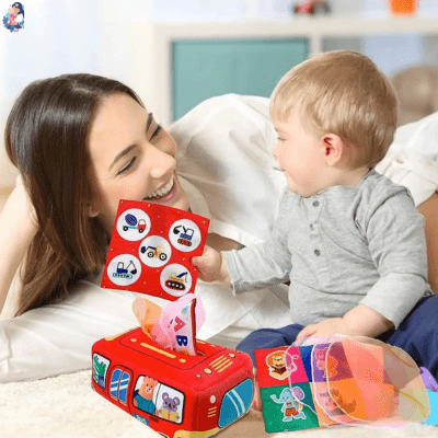 Boîte à Mouchoirs bébé CRINKLY™ - bebemam.com