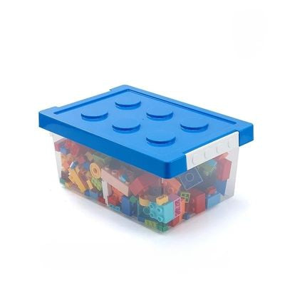 boite de rangement bleu