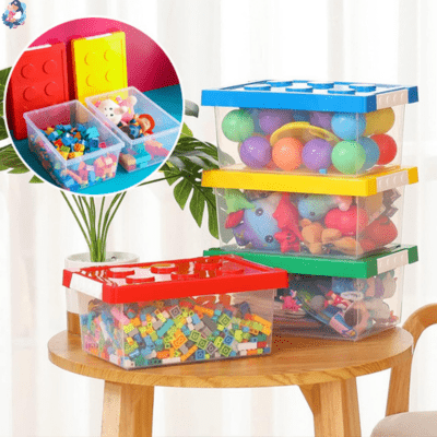 Boite de rangement BLOCK TOYS™ - bebemam.com