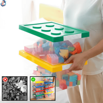 Boite de rangement BLOCK TOYS™ - bebemam.com