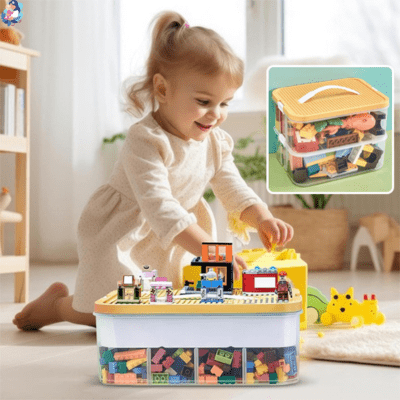 Boite de rangement BUILDING BLOCKS™ - bebemam.com