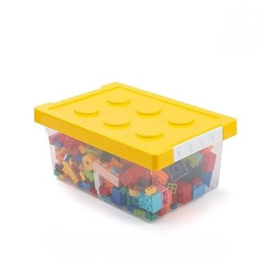 boite de rangement jaune
