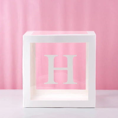 boite de rangement lettre h