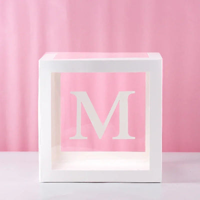 boite de rangement lettre m