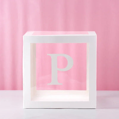 boite de rangement lettre p