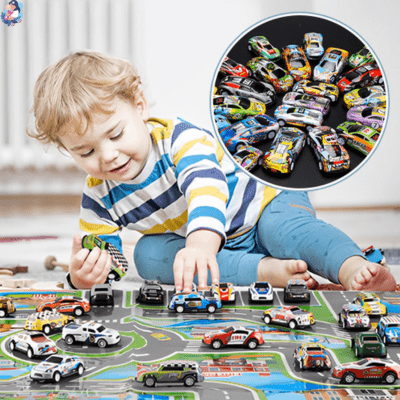 Boite de rangement MINI CARS™ - bebemam.com