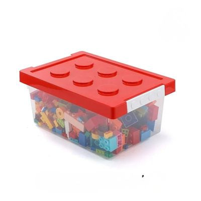 boite de rangement rouge