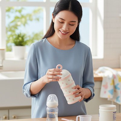 boite doseuse lait couvercle a anneau